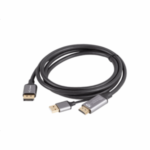 Lanberg HDMI (M) to Displayport (M) cable 4K, Black | CA-HDDP-20CU-0018-BK | 1.8 m - Image 3