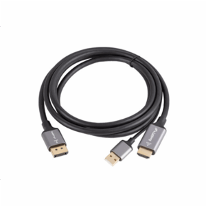 Lanberg HDMI (M) to Displayport (M) cable 4K, Black | CA-HDDP-20CU-0018-BK | 1.8 m - Image 4