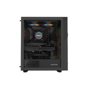 Genesis Gaming PC Case | Diaxid 605 ARGB | Black | Midi Tower - Image 14