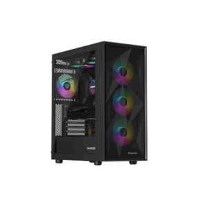 Genesis Gaming PC Case | Diaxid 605 ARGB | Black | Midi Tower