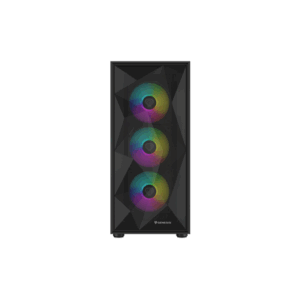 Genesis Gaming PC Case | Diaxid 605 ARGB | Black | Midi Tower - Image 7