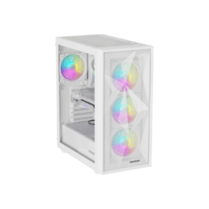 Genesis Gaming PC Case | Diaxid 605 ARGB | White | Midi Tower - Image 19