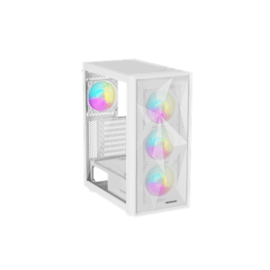 Genesis Gaming PC Case | Diaxid 605 ARGB | White | Midi Tower - Image 2