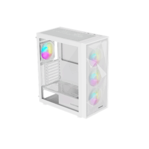 Genesis Gaming PC Case | Diaxid 605 ARGB | White | Midi Tower - Image 3