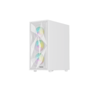 Genesis Gaming PC Case | Diaxid 605 ARGB | White | Midi Tower - Image 7