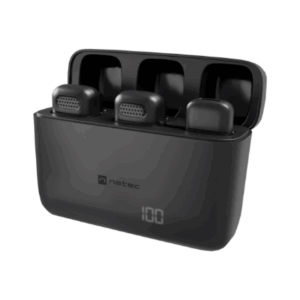 Natec | Hopper Lavier Mobile Microphone USB-C, 2 pcs | Noise reduction | Black - Image 6