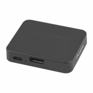 Lanberg Splitter video HDMI to 2X HDMI 4K, USB-C Port, Black | SPV-HDMI-1002 - Image 6