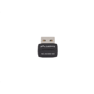 Lanberg USB Adapter Wireless Network Card, NC-AX300-WI AX300 - Image 4