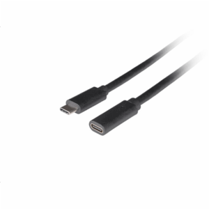 Lanberg USB-C M/F 3.1 Cable | CA-USBE-20CC-0005-BK - Image 2