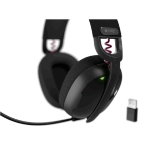 Fury | Gaming Ausinės | Fukiya F6 | Bluetooth | Over-Ear | Microphone | Wireless | Black - Image 7