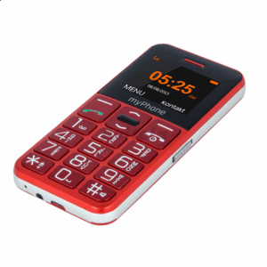 myPhone | Halo Easy | Red | 1.77 " | TFT | 24 MB | 32 MB | Single SIM | Bluetooth | Main camera resolution 0.3 MP | 1000 mAh - Image 2