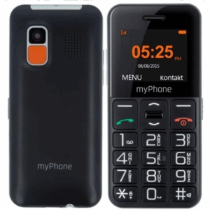 myPhone Halo Easy | Black | 1.77 " | TFT | 24 MB | 32 MB | Single SIM | Bluetooth | Main camera resolution 0.3 MP | 1000 mAh - Image 2