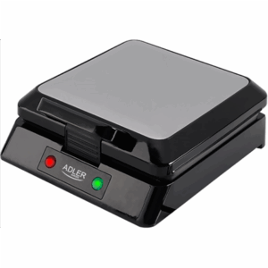 Adler | Waffle maker | AD 3036 | 1500 W | Number of pastry 4 | Belgium | Black - Image 2