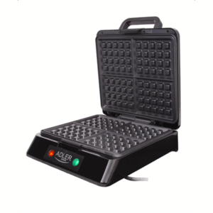 Adler | Waffle maker | AD 3036 | 1500 W | Number of pastry 4 | Belgium | Black - Image 3