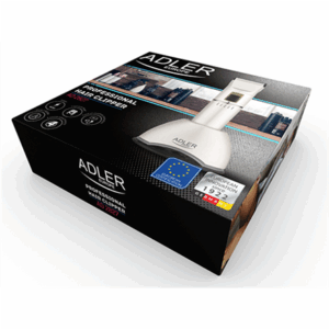 Adler | Hair clipper | AD 2827 | Cordless or corded | Number of length steps 4 | White - Image 7