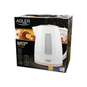 Adler | Virdulys | AD 1264 | Standard | 2200 W | 1.7 L | Plastic | 360° rotational base | White - Image 7