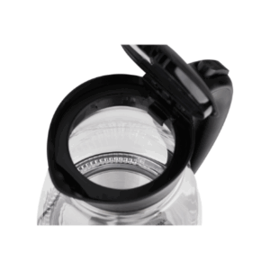 Adler | Virdulys | AD 1274 | Standard | 2200 W | 1.7 L | Plastic/Glass | 360° rotational base | Black/ transparent - Image 7