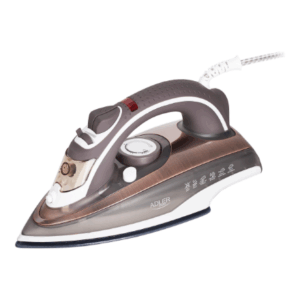 Adler | Iron | AD 5030 | Steam Iron | 3000 W | Water tank capacity 310 ml | Continuous steam 20 g/min | Brown - Image 4