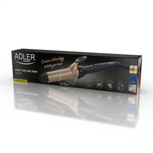 Adler | Hair Curler | AD 2112 | Ceramic heating system | Barrel diameter 32 mm | 55 W | Black - Image 2