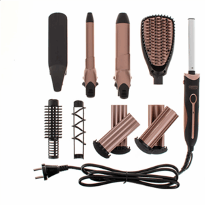 Camry | Hair Styler | CR 2024 | 1200 W | Black/Rose gold - Image 3
