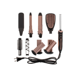 Camry | Hair Styler | CR 2024 | 1200 W | Black/Rose gold - Image 8