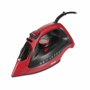 Mesko | Iron | MS 5031 | Steam Iron | 2400 W | Continuous steam 40 g/min | Steam boost performance 70 g/min | Red/Black - Image 2