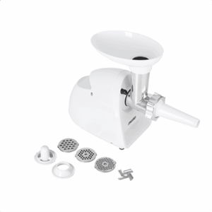 Mesko | Meat mincer | MS 4809 | White | 350 W | Middle size sieve; mince sieve; poppy sieve; plunger; sausage filler - Image 7