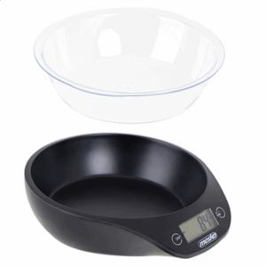 Mesko | Kitchen scale with a bowl | MS 3164 | Maximum weight (capacity) 5 kg | Graduation 1 g | Display type LCD | Black - Image 4