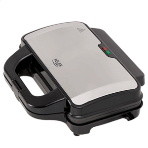 Adler | Sandwich maker | AD 3043 | 900 W | Number of plates 1 | Number of pastry 2 | Black - Image 2