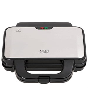 Adler | Sandwich maker | AD 3043 | 900 W | Number of plates 1 | Number of pastry 2 | Black - Image 3