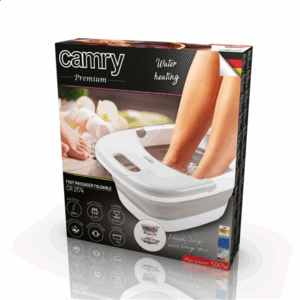 Camry | Foot massager | CR 2174 | Bubble function | Heat function | 450 W | White/Silver - Image 8