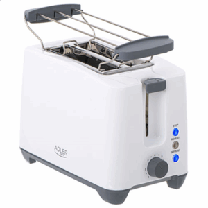 Adler | Toaster | AD 3216 | Power 750 W | Number of slots 2 | Housing material Plastic | White - Image 2
