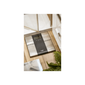 Adler | Bathroom scale with analyzer | AD 8165 | Maximum weight (capacity) 225 kg | Accuracy 100 g | Body Mass Index (BMI) measuring | Stainless steel/Black - Image 14