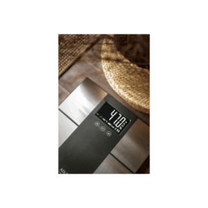 Adler | Bathroom scale with analyzer | AD 8165 | Maximum weight (capacity) 225 kg | Accuracy 100 g | Body Mass Index (BMI) measuring | Stainless steel/Black - Image 18