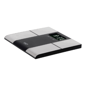 Adler | Bathroom scale with analyzer | AD 8165 | Maximum weight (capacity) 225 kg | Accuracy 100 g | Body Mass Index (BMI) measuring | Stainless steel/Black - Image 8