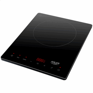 Adler | Hob | AD 6513 | Number of burners/cooking zones 1 | LCD Display | Black | Induction - Image 4