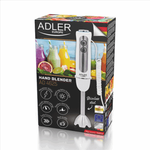 Adler | Hand blender | AD 4625w | Hand Blender | 1500 W | Number of speeds 5 | Turbo mode | White - Image 2