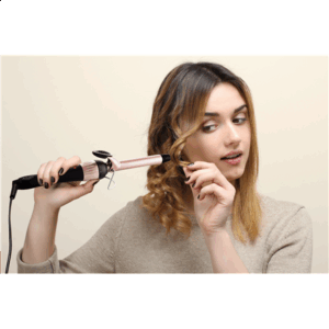 Adler | Curling Iron | AD 2116 | Ceramic heating system | Barrel diameter 19 mm | Temperature (max) 200 °C | 36 W | Black/Pink - Image 6
