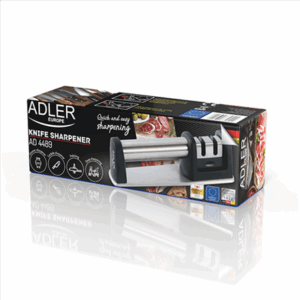 Adler | Knife sharpener | AD 4489 | Manual | Black/Stainless steel | 2 - Image 2
