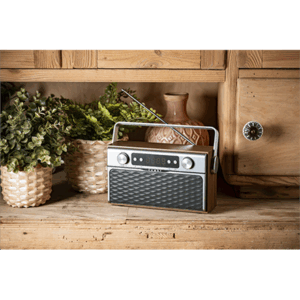Camry | Bluetooth Radio | CR 1183 | 16 W | AUX in | Wooden - Image 2