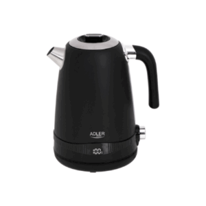 Adler | Kettle | AD 1295b | Electric | 2200 W | 1.7 L | Stainless steel | 360° rotational base | Black - Image 8