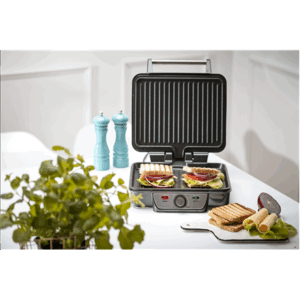 Mesko | Grill | MS 3050 | Contact grill | 1800 W | Black/Stainless steel - Image 9