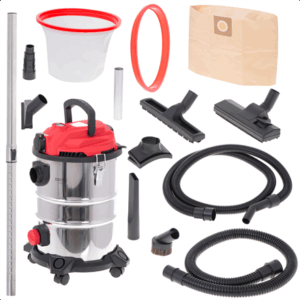 Camry | Professional industrial Vacuum cleaner | CR 7045 | Bagged | Wet suction | Power 3400 W | Dust capacity 25 L | Red/Silver - Image 12