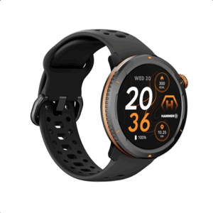 Hammer Watch 2 Lite | Smart watch | AMOLED | 1.43" | Waterproof | Black - Image 5