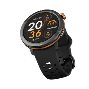 Hammer Watch 2 Lite | Smart watch | AMOLED | 1.43" | Waterproof | Black - Image 8