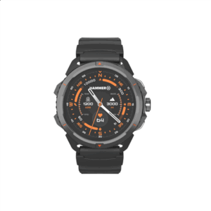 Hammer Watch 2 | Smart watch | GPS (satellite) | AMOLED | 1.5" | Waterproof | Black - Image 2