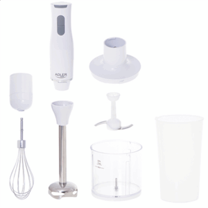 Adler | Hand blender set | AD 4620 | Hand Blender | 800 W | Number of speeds 2 | Chopper | White - Image 8