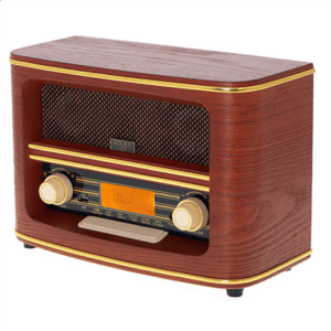Adler | Retro Radio | AD 1187 | Alarm function | AUX in | Wooden - Image 2