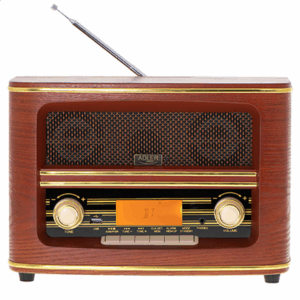 Adler | Retro Radio | AD 1187 | Alarm function | AUX in | Wooden - Image 3