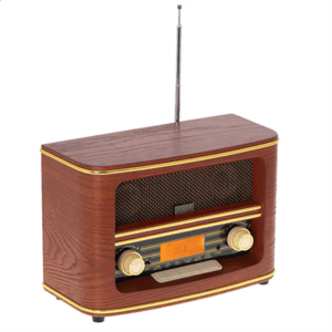 Adler | Retro Radio | AD 1187 | Alarm function | AUX in | Wooden - Image 4